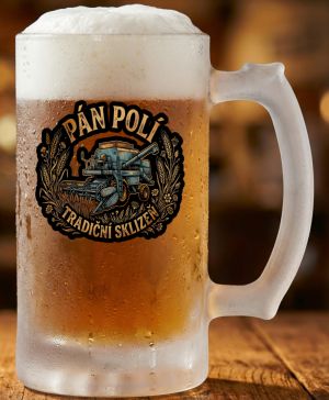 Pán polí tradiční sklizeň