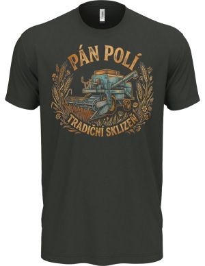 Pán polí tradiční sklizeň