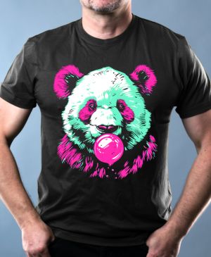 Panda s bublinou