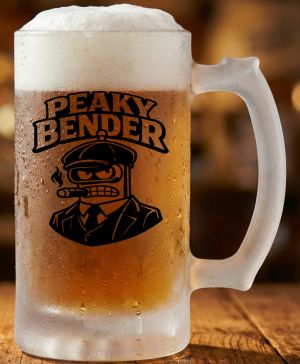 Peaky Bender, černý tisk