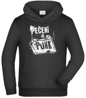 Pečení je punk, bílý tisk