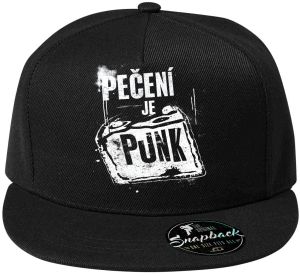 Pečení je punk, bílý tisk