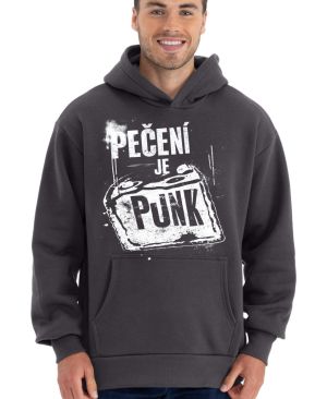Pečení je punk, bílý tisk
