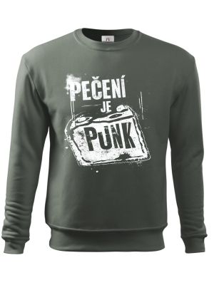 Pečení je punk, bílý tisk