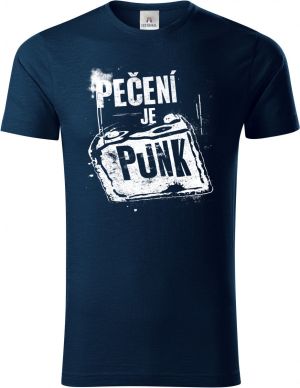 Pečení je punk, bílý tisk