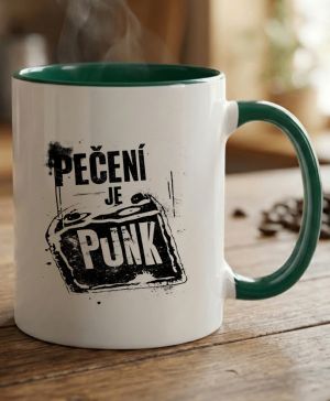 Pečení je punk, černý tisk