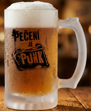 Pečení je punk, černý tisk