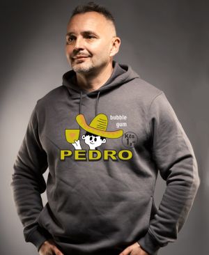 PEDRO, retro motiv žvýkačka