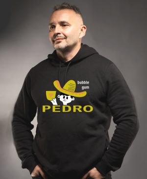 PEDRO, retro motiv žvýkačka