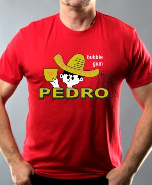 PEDRO, retro motiv žvýkačka