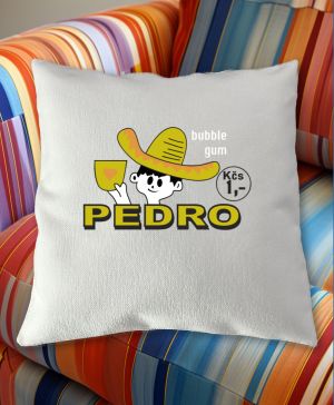 PEDRO, retro motiv žvýkačka