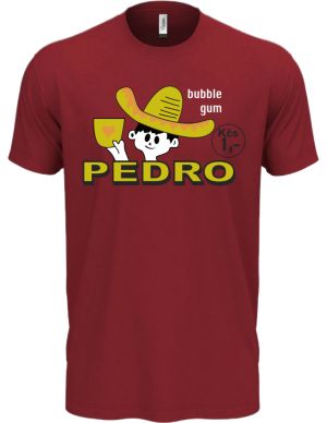 PEDRO, retro motiv žvýkačka