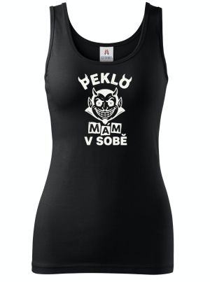 Peklo mám v sobě, bílý tisk