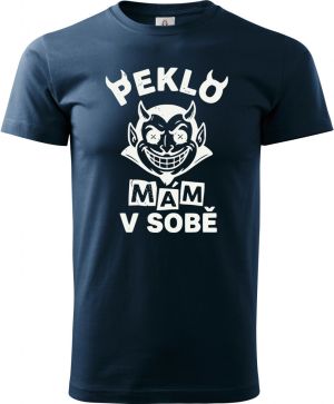 Peklo mám v sobě, bílý tisk