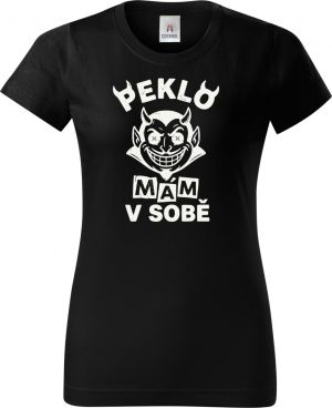 Peklo mám v sobě, bílý tisk