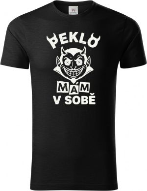 Peklo mám v sobě, bílý tisk
