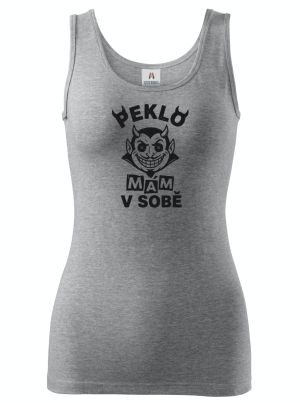 Peklo mám v sobě, černý tisk