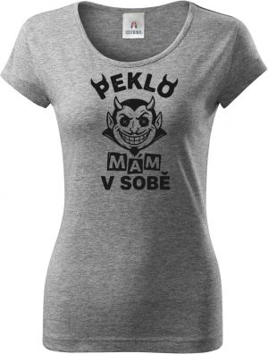 Peklo mám v sobě, černý tisk