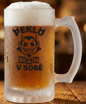 Peklo mám v sobě, černý tisk