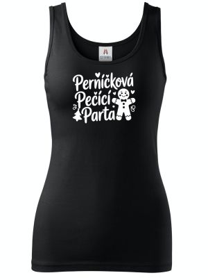 Perníčková pečící parta, bílý tisk