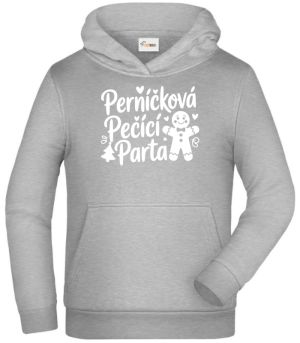 Perníčková pečící parta, bílý tisk
