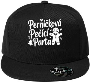 Perníčková pečící parta, bílý tisk