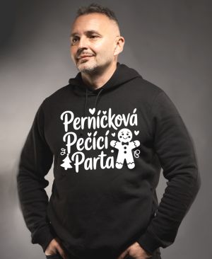 Perníčková pečící parta, bílý tisk