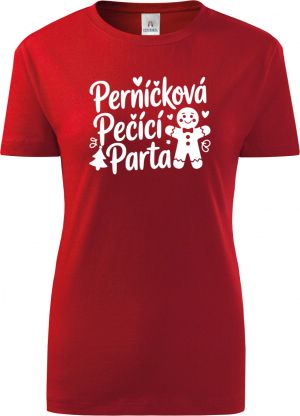 Perníčková pečící parta, bílý tisk