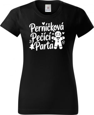Perníčková pečící parta, bílý tisk