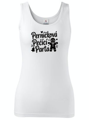 Perníčková pečící parta, černý tisk