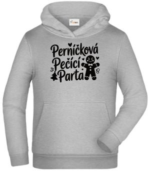 Perníčková pečící parta, černý tisk