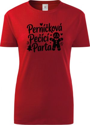 Perníčková pečící parta, černý tisk
