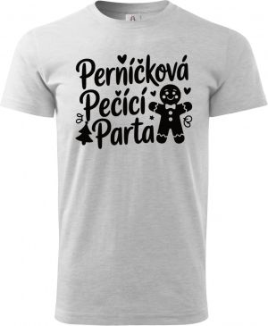 Perníčková pečící parta, černý tisk