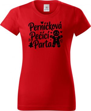 Perníčková pečící parta, černý tisk