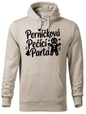 Perníčková pečící parta, černý tisk