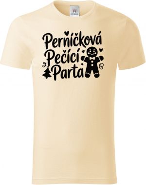 Perníčková pečící parta, černý tisk