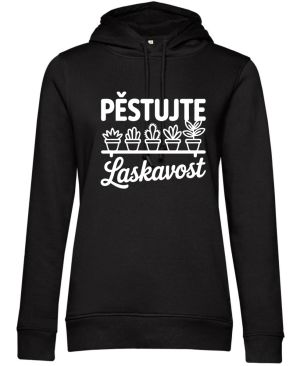 Pěstujte laskavost, kaktusy, bílý tisk