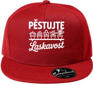 Pěstujte laskavost, kaktusy, bílý tisk