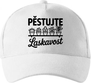 Pěstujte laskavost, kaktusy, černý tisk
