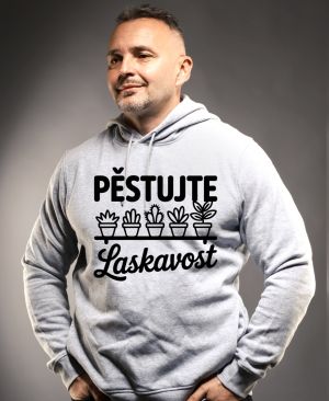 Pěstujte laskavost, kaktusy, černý tisk