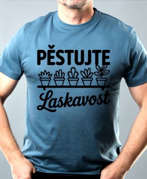 Pěstujte laskavost, kaktusy, černý tisk