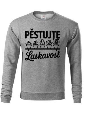 Pěstujte laskavost, kaktusy, černý tisk