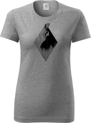 Pevné lano, černý potisk