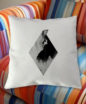 Pevné lano, černý potisk