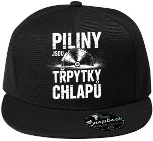 Piliny jsou třpytky chlapů, bílý potisk