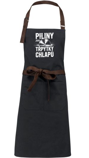 Piliny jsou třpytky chlapů, bílý potisk