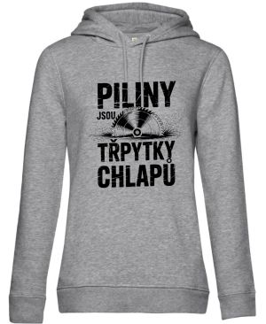 Piliny jsou třpytky chlapů, černý potisk