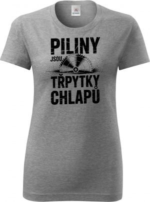 Piliny jsou třpytky chlapů, černý potisk