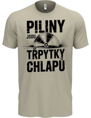 Piliny jsou třpytky chlapů, černý potisk