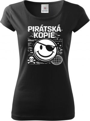 Pirátská kopie, V1, bílý tisk